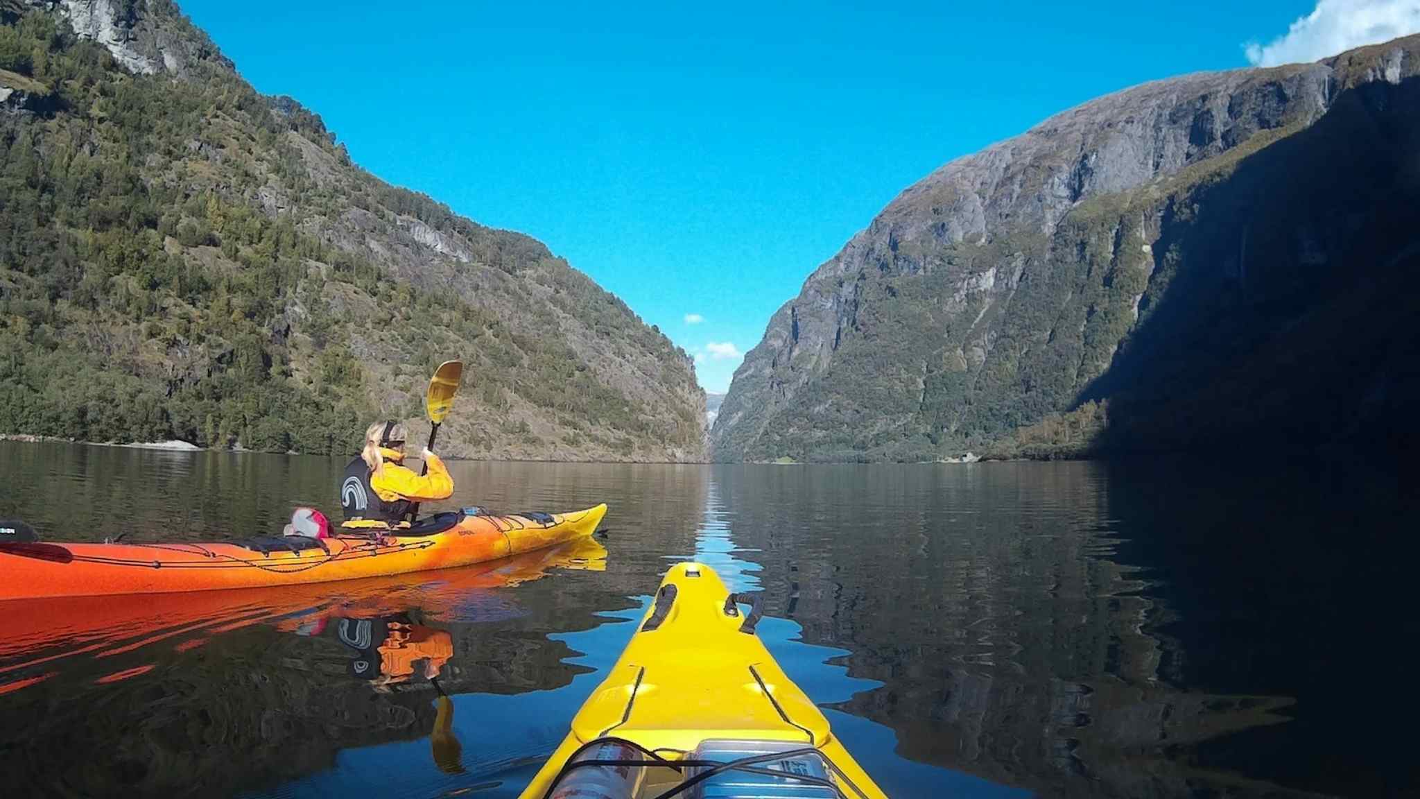 POV from a kayak