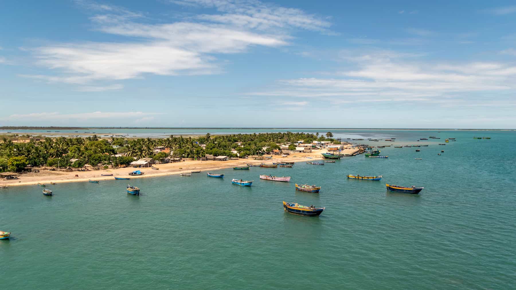 Pamban Beach Rameswaram, Tamil Nadu, India