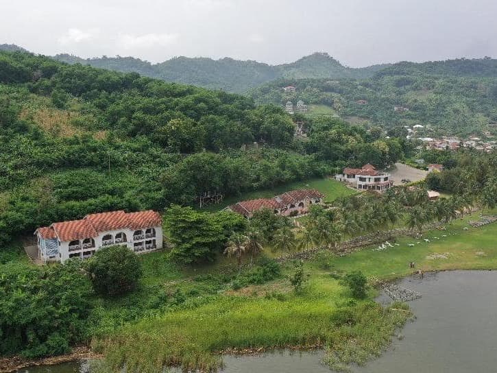 Lake Bosomtwe Paradise Resort, Ghana.
