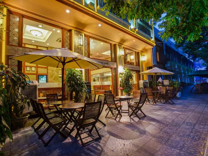 Conifer Boutique Hotel, Front view