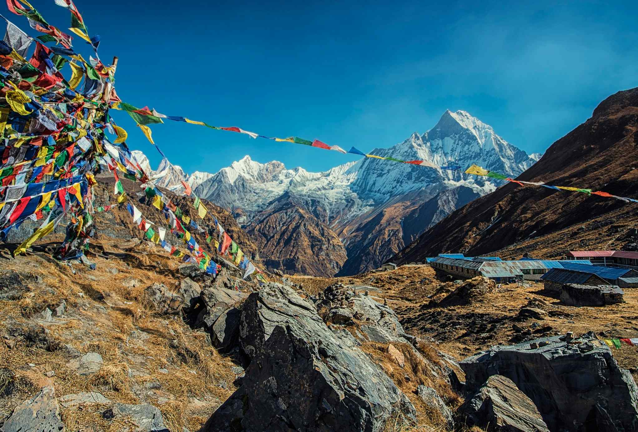 Annapurna Base Camp, Nepal. Photo: GettyImages-636974240