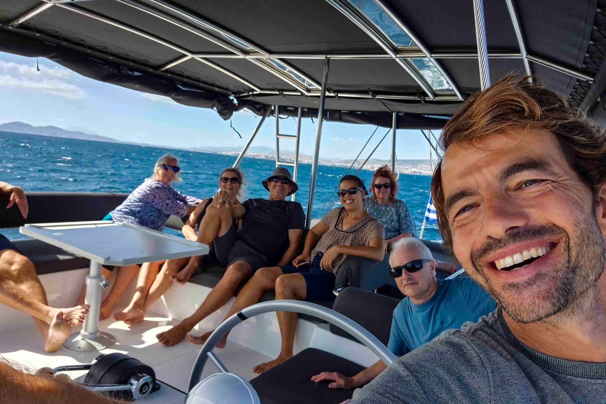 Sailing in the Cyclades Islands, Greece. Photo: Host/Southern Greece