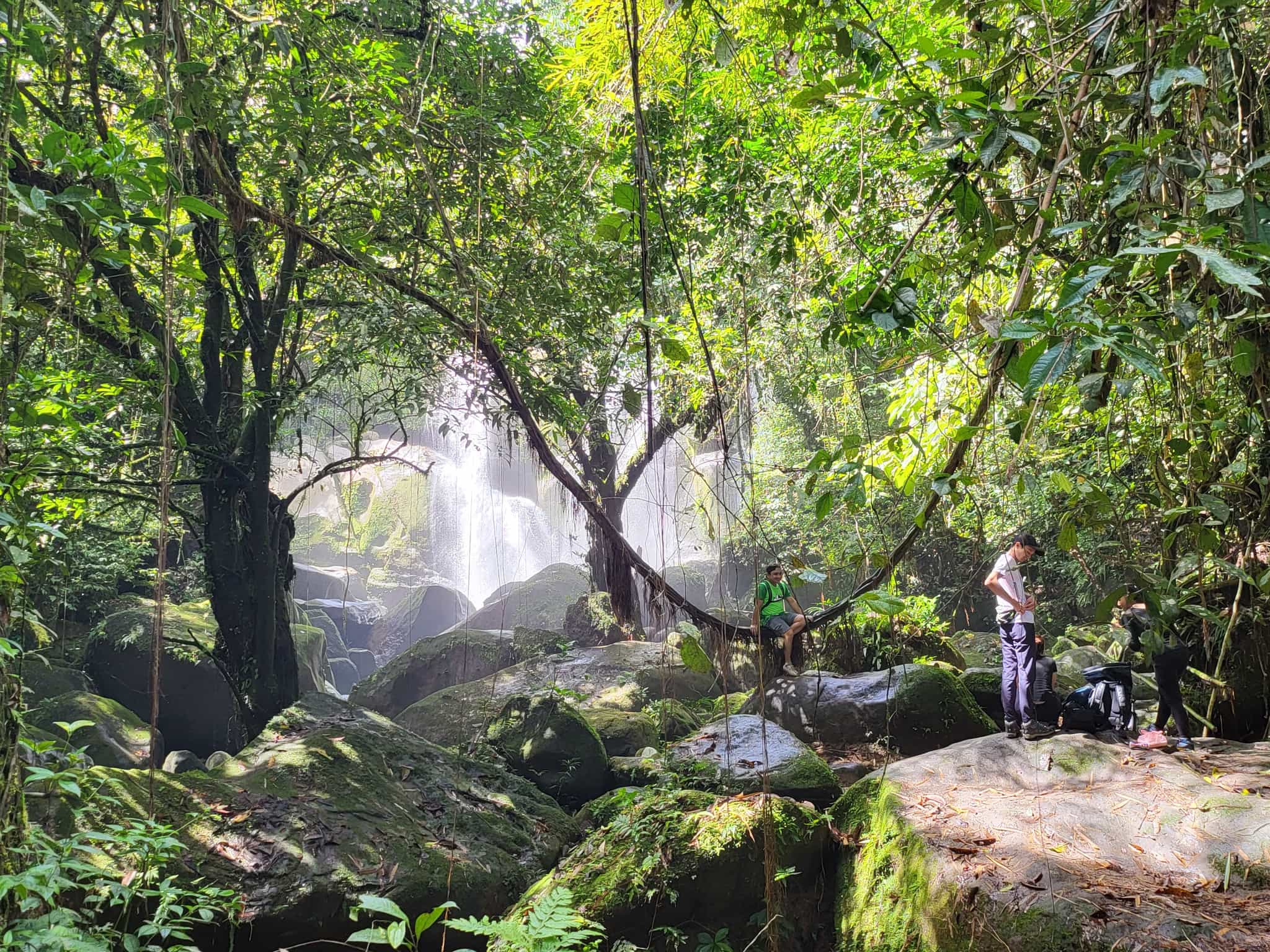 Waterfall trek, Wildlife Adventure in the Jungles of Borneo