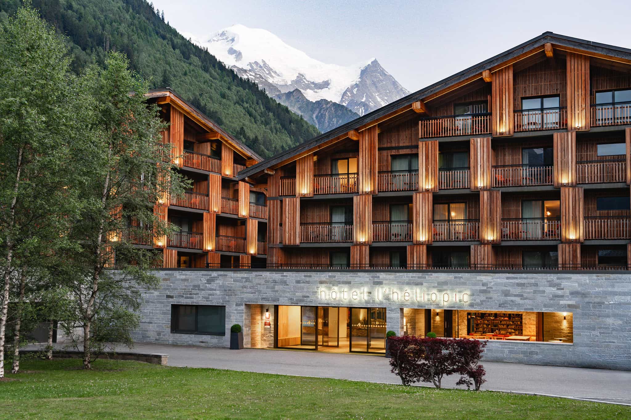 Heliopic Spa Hotel, Chamonix.