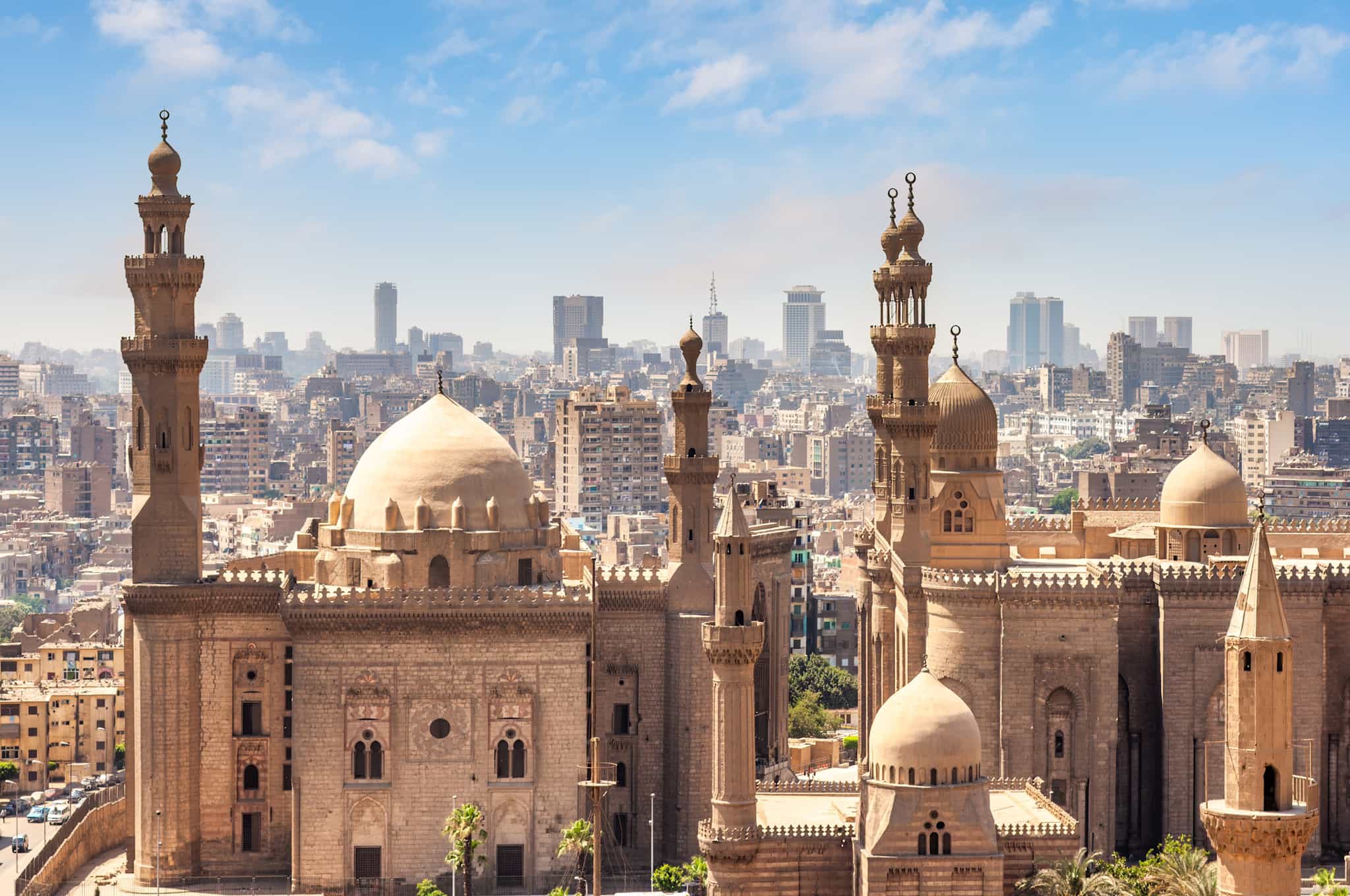 View of Cairo, Egypt. Photo: shutterstock_1394486126
