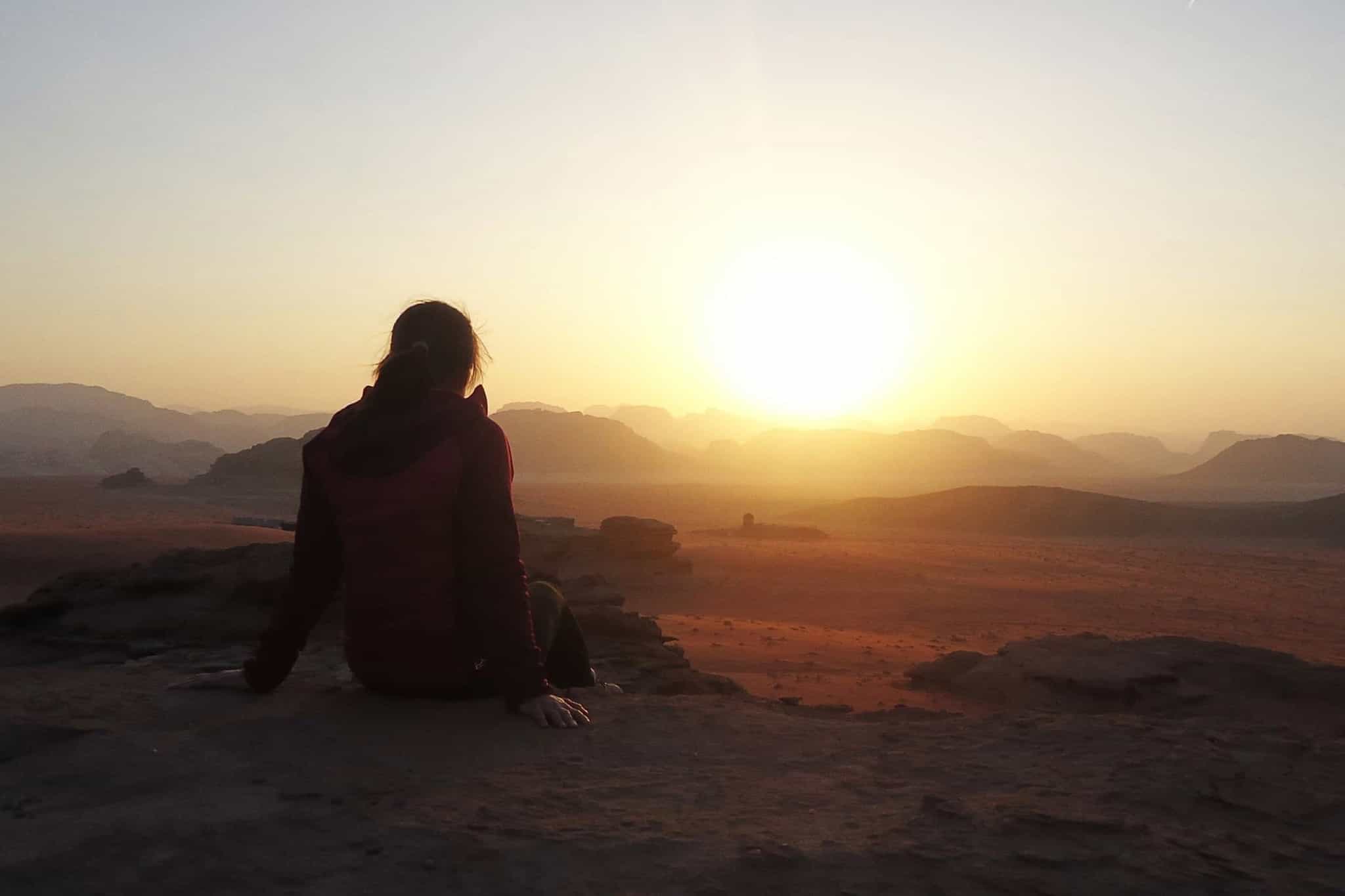 Wadi Rum sunset, Jordan. Photo: Host/Experience Jordan