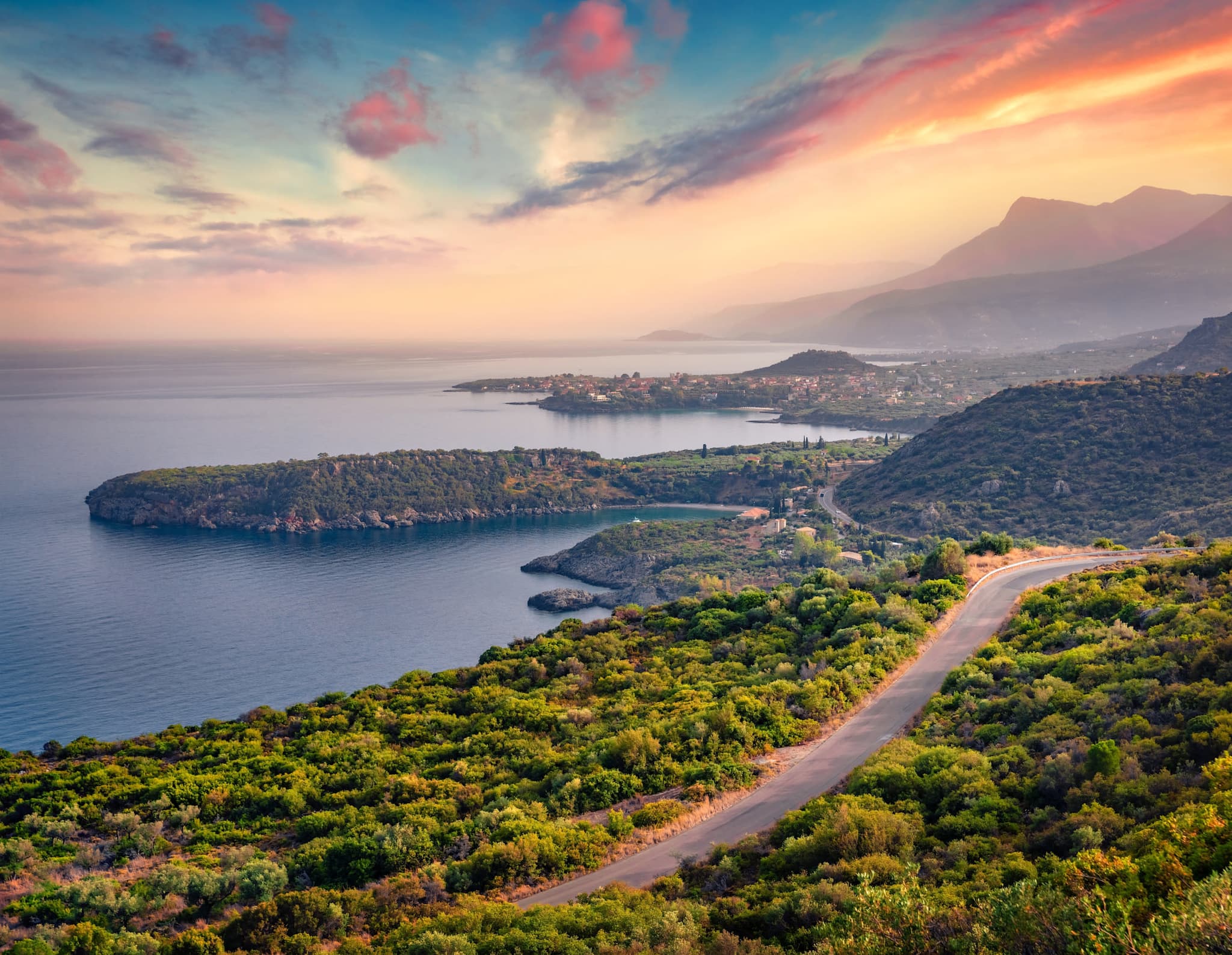 Cycle the Peloponnese Coast of Greece