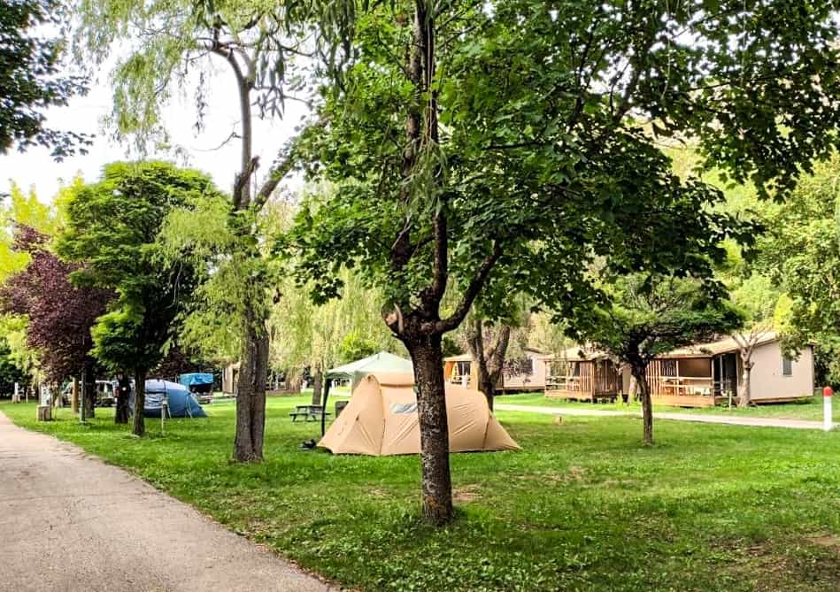 Camping du Lac, Verdon.