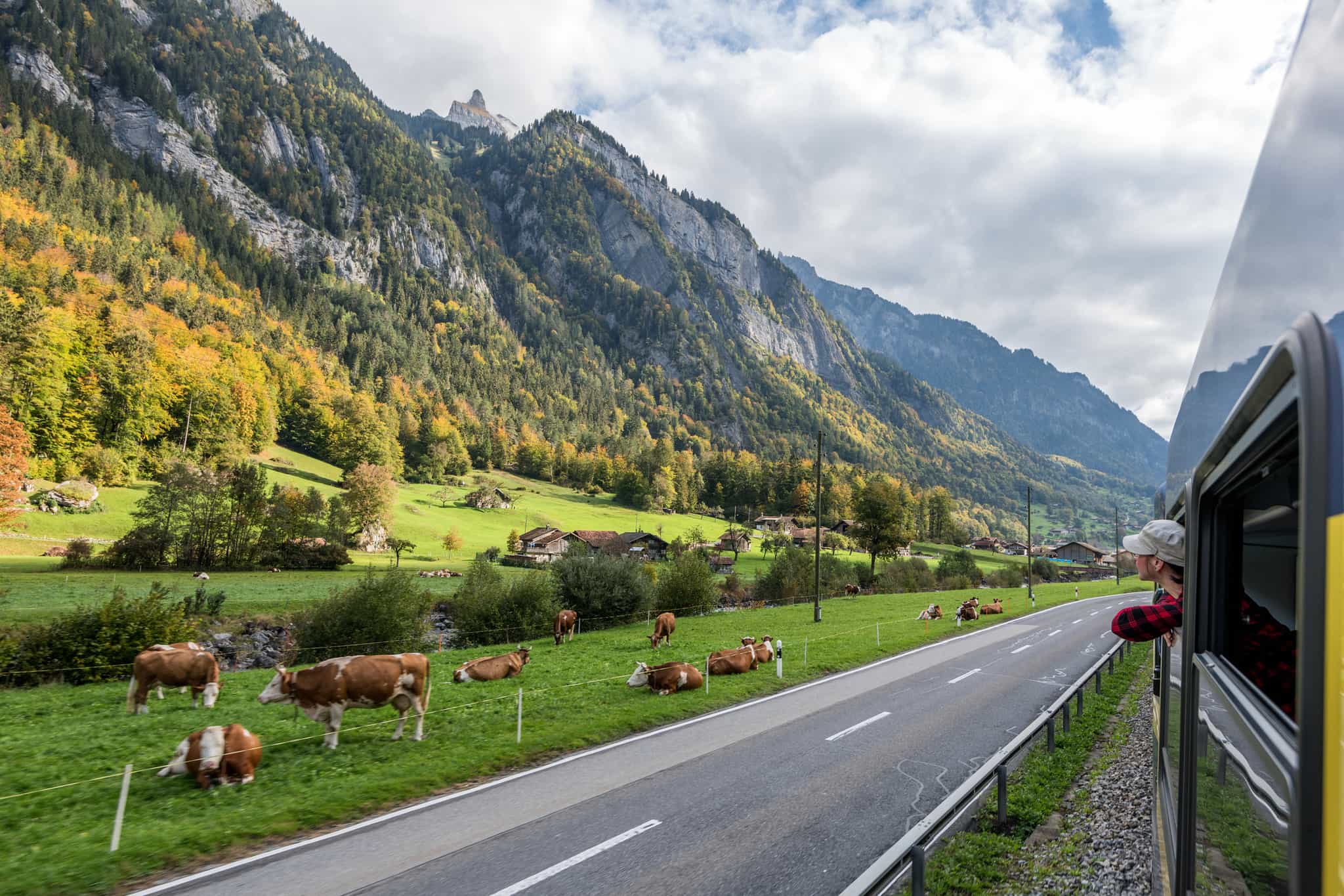 Swiss Alps Train ride
Getty - 1066262058