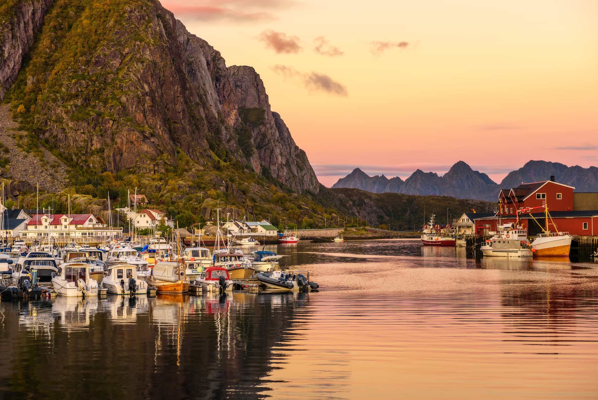Svolvaer sunset, Lofoten Islands, Norway
Getty#857957632