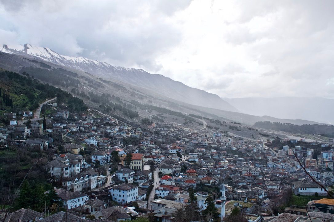 Gjirokastra, a city in Albania