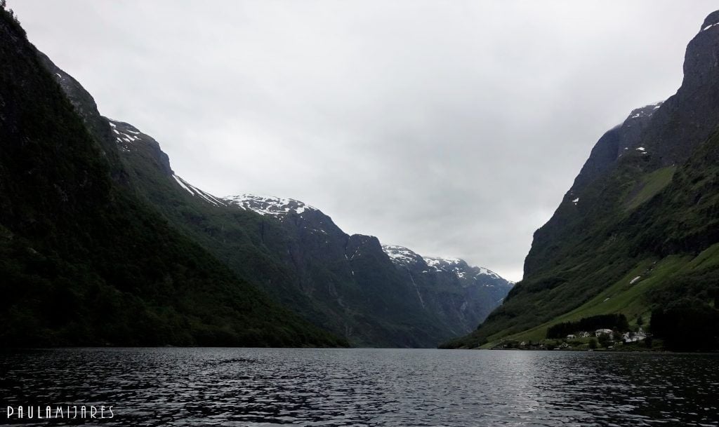 Nærøyfjord, Norway The Nærøyfjord in Norway