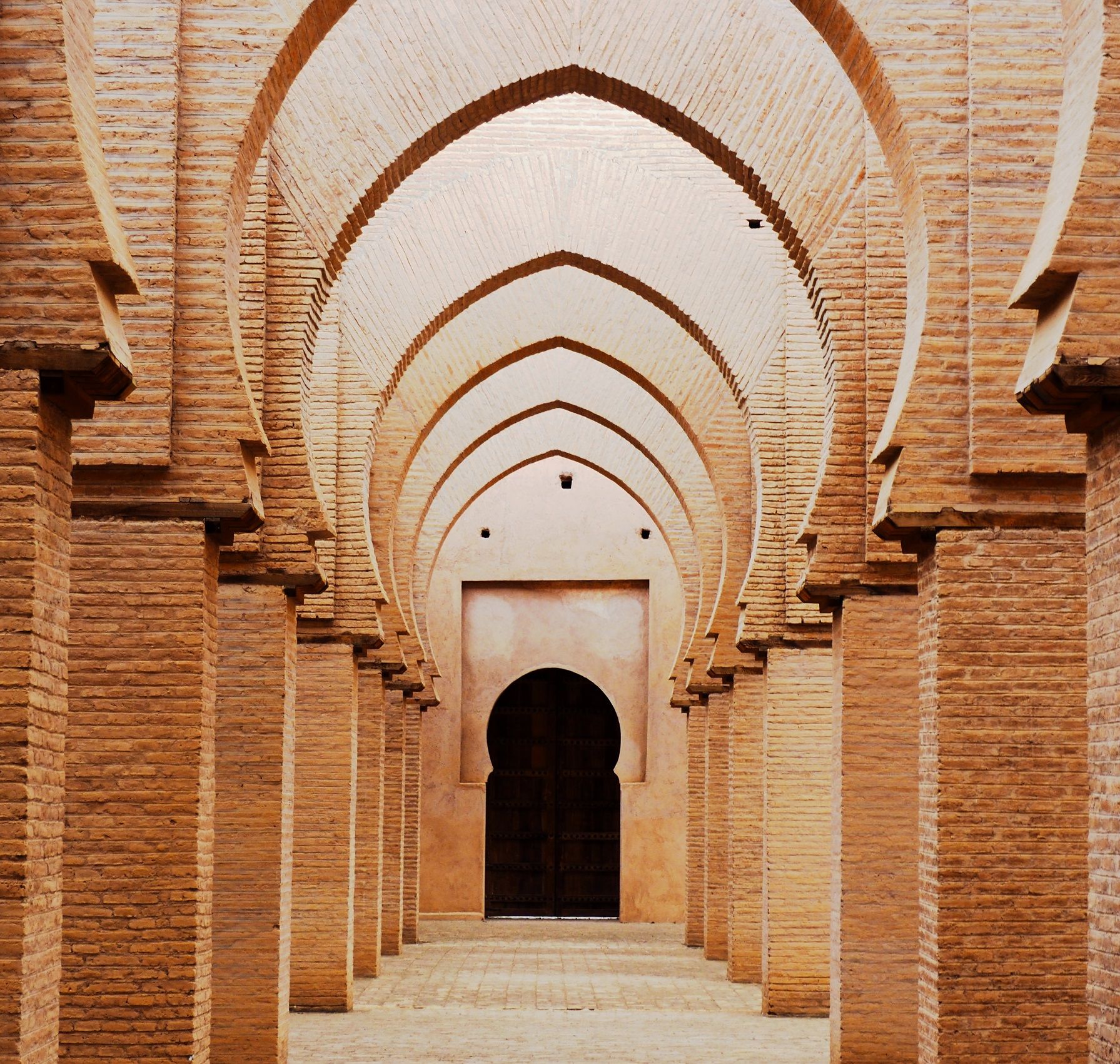 Tin Mal Mosque, Morocco A doorway in the Tin Mal Mosque, Morocco