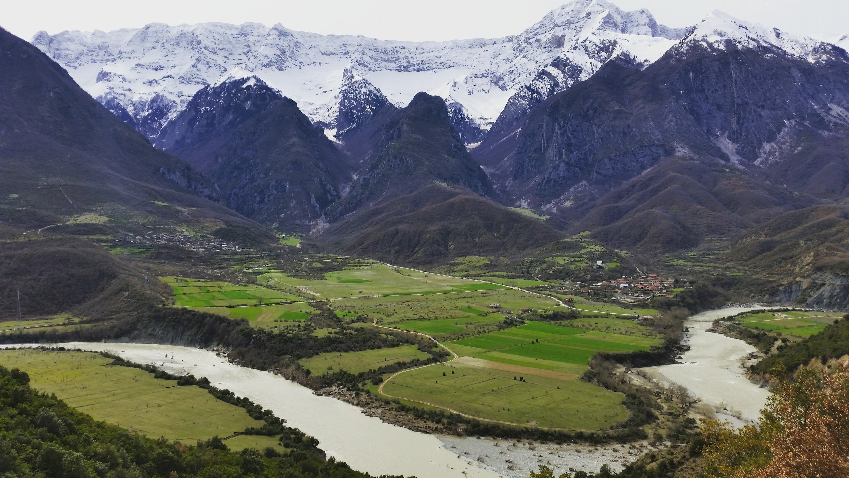 The Vjosa River in Albania