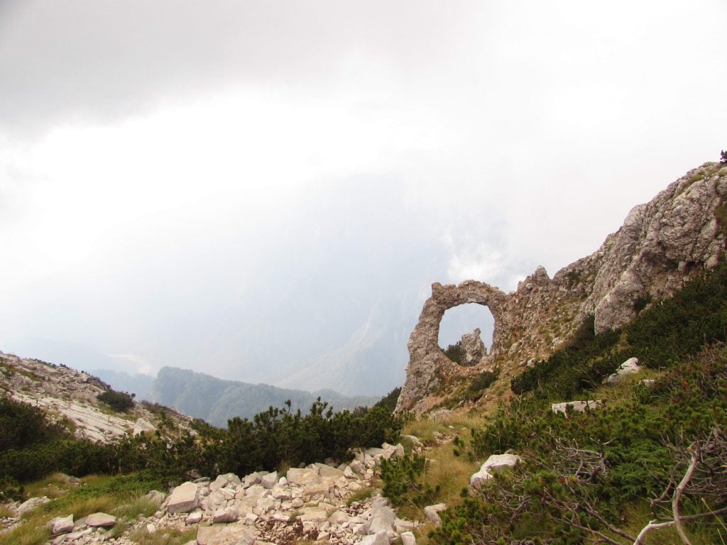 Hajdučka Vrata natural arch