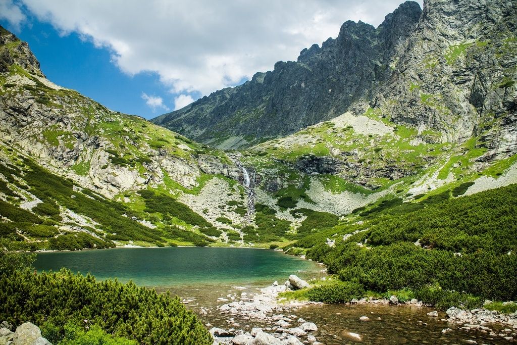 The High Tatras Mountains in Slovakia