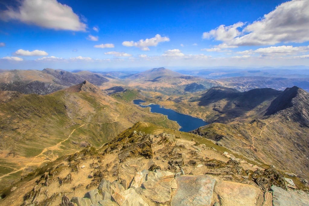 The view from Mount Snowdon