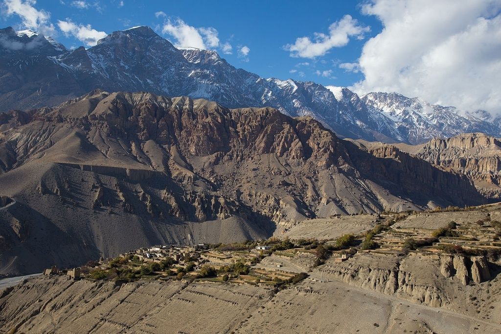 The Upper Mustang Trail, Nepal. 