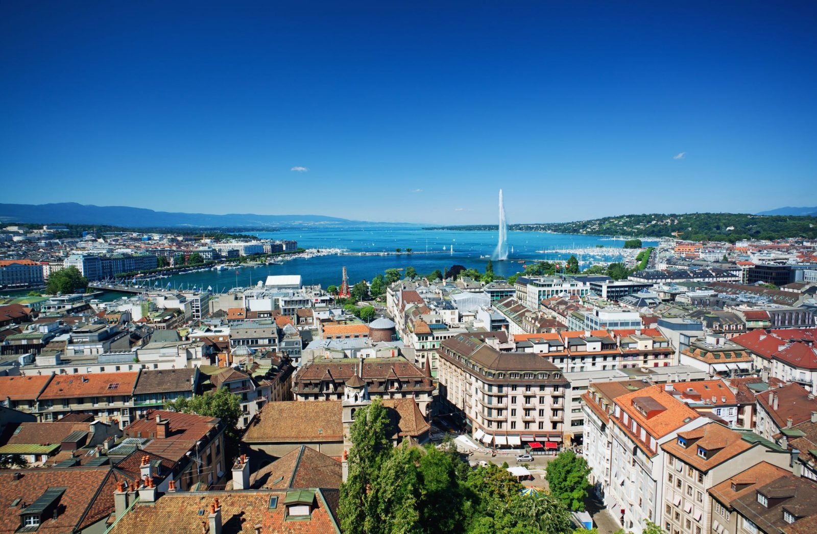 Geneva, the capital of Switzerland.