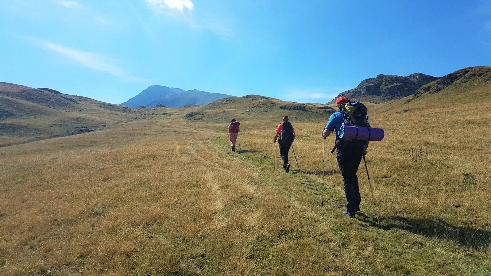 hiking and wild camping in kosovo