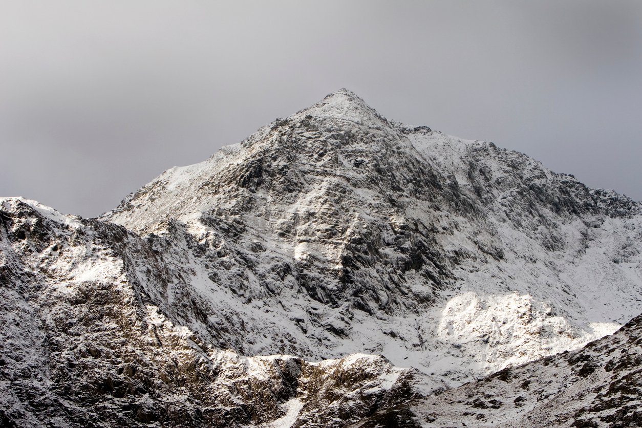 Mount Snowdon in winter