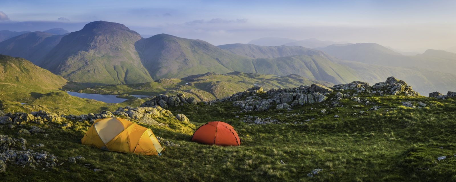 Wild camping in the lake district, is open land access camping allowed