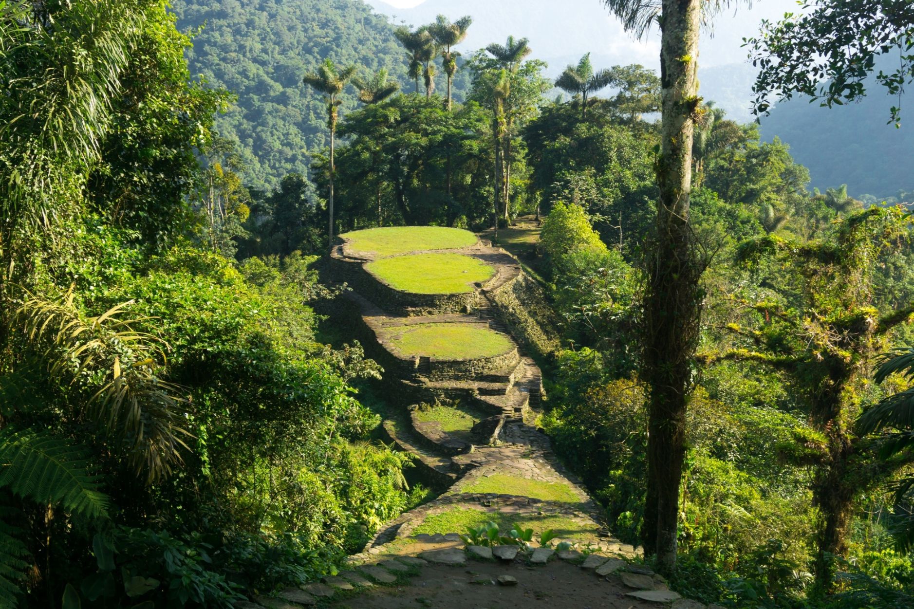 The Lost City (Ciudad Perdida) in Colombia