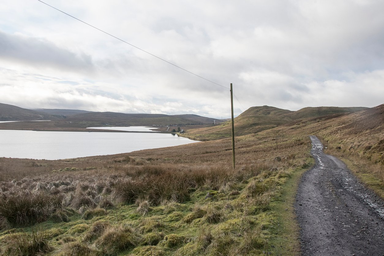The Waterman track in Clyde Muirshiel Regional Park.