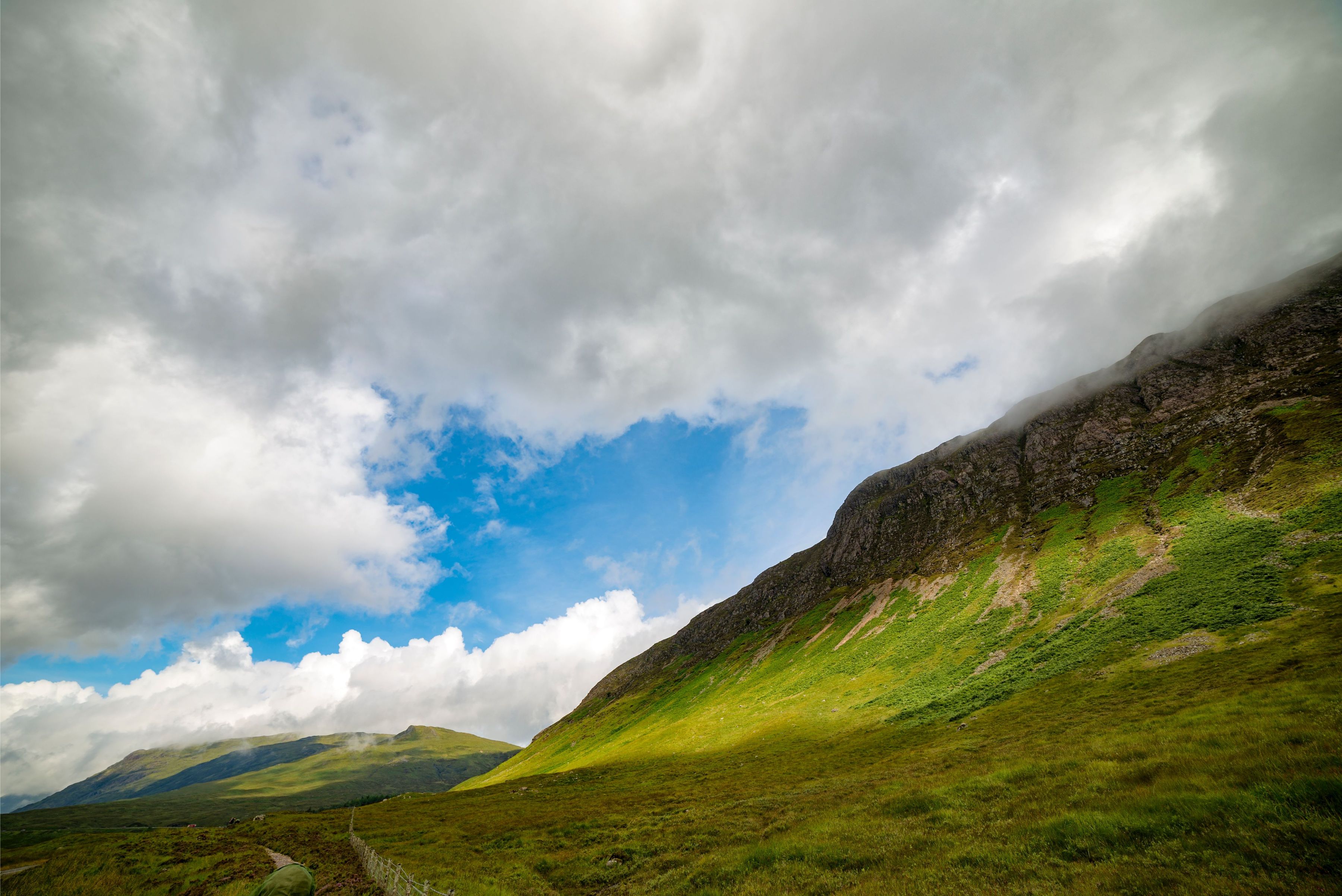 A view from Crianlarich on the West Highland Way, one of the best long-distance cycling routes in the UK