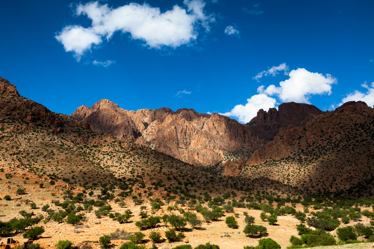 Lion’s Head mountain in the Anti-Atlas, Morocco.