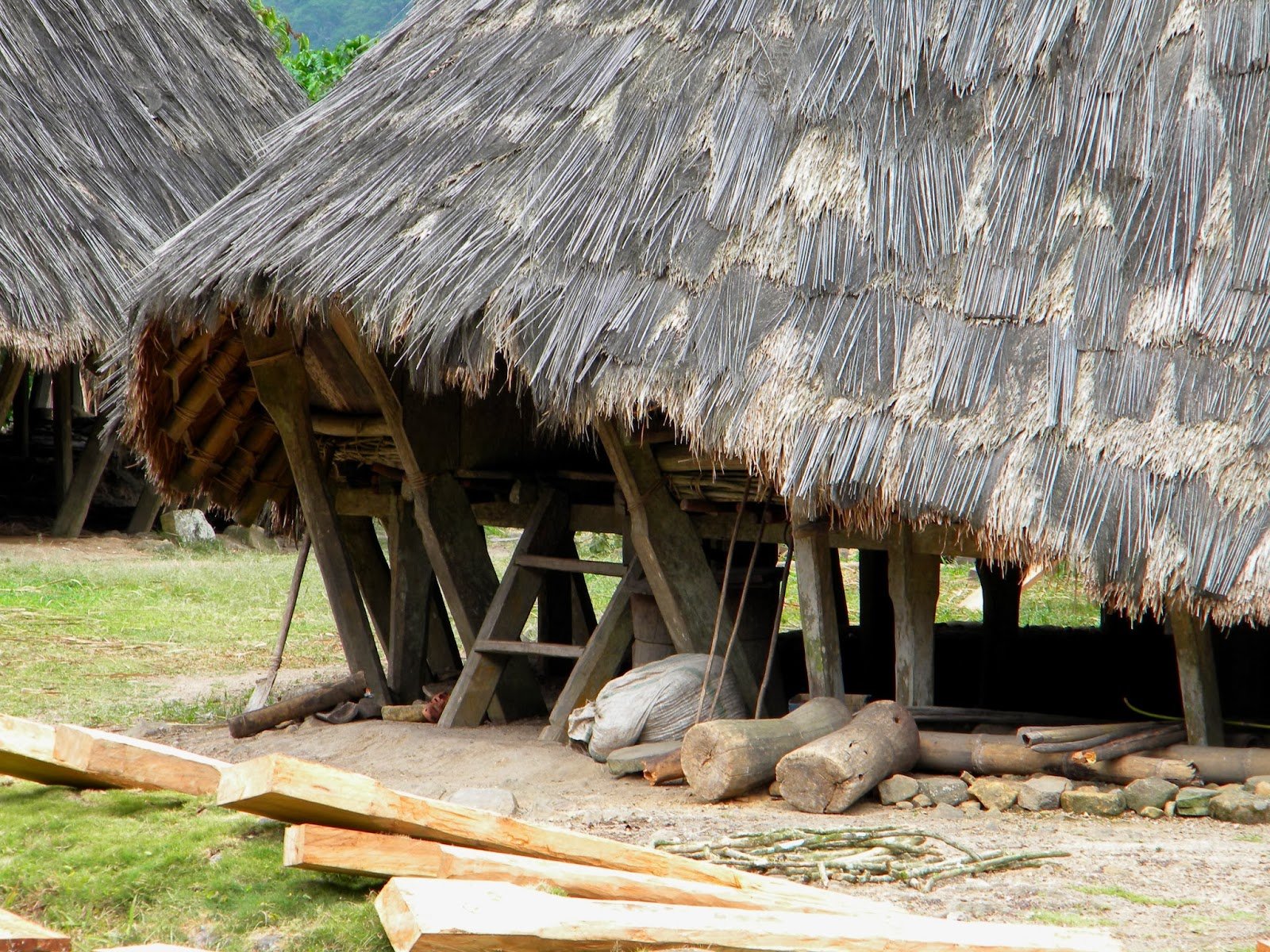 Huts in Wae Rebo, recently repaired thanks to a revolutionary ecotourism programme.
