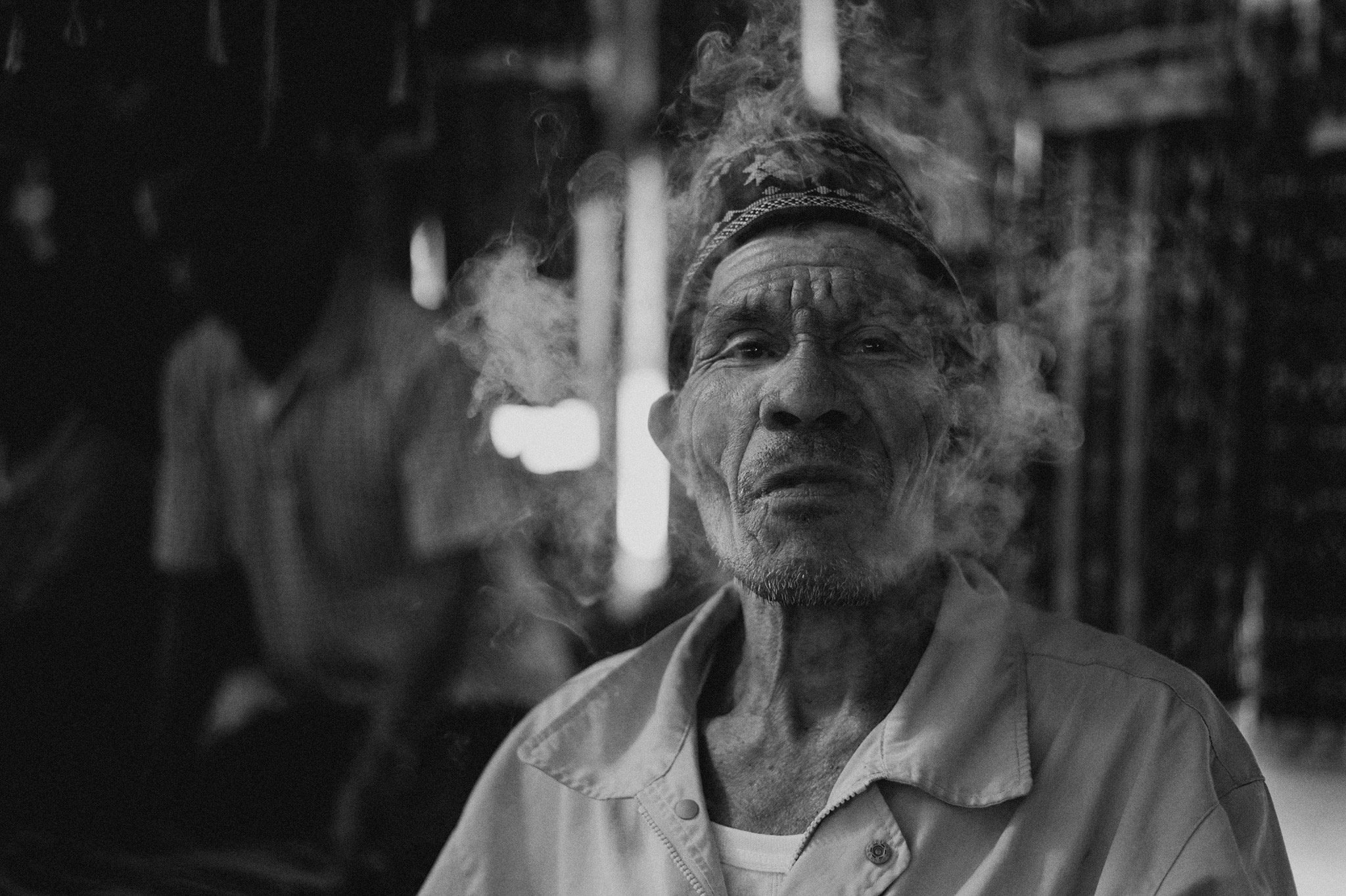 A man from Wae Rebo, Indonesia.