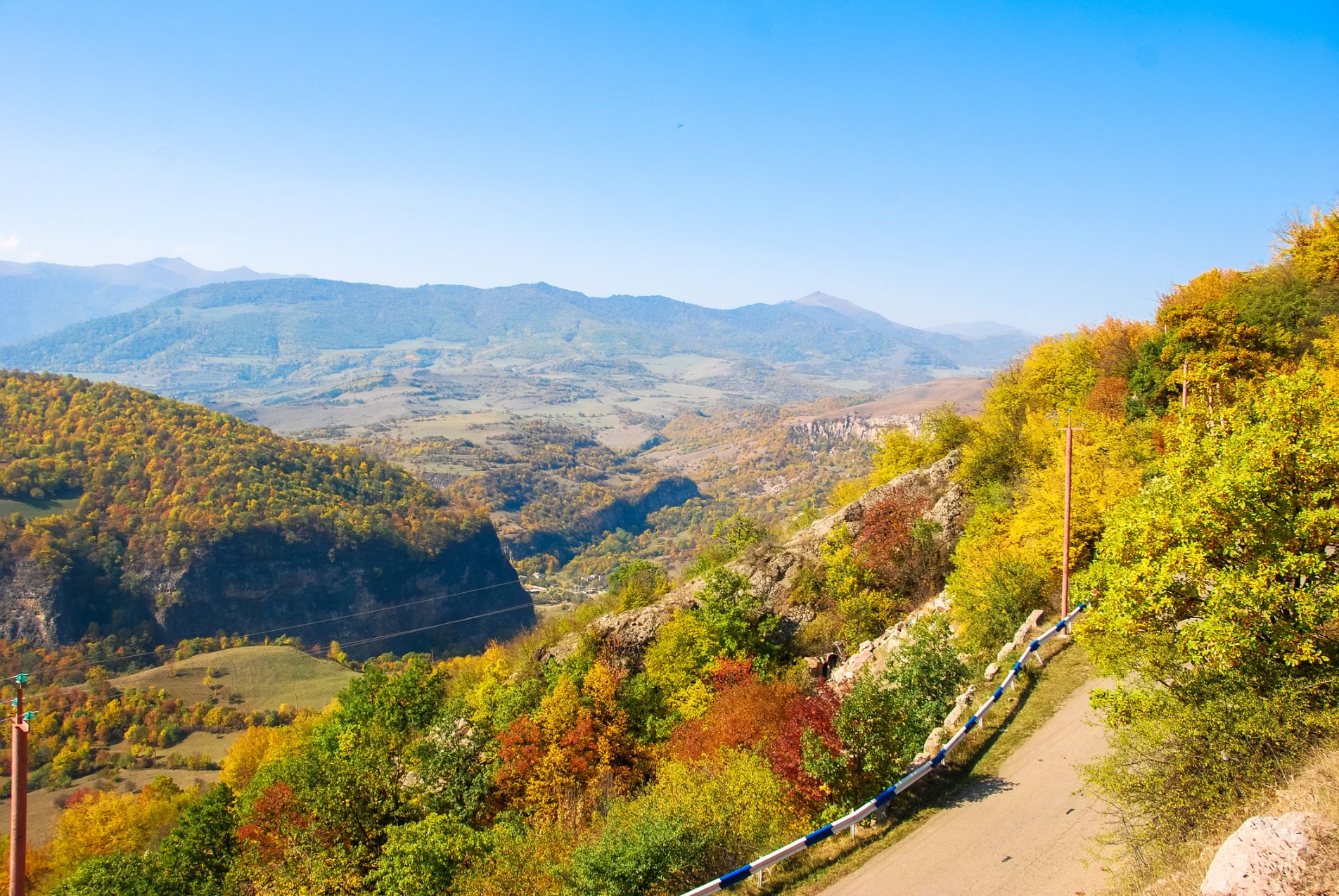 A view of the Armenian countryside.