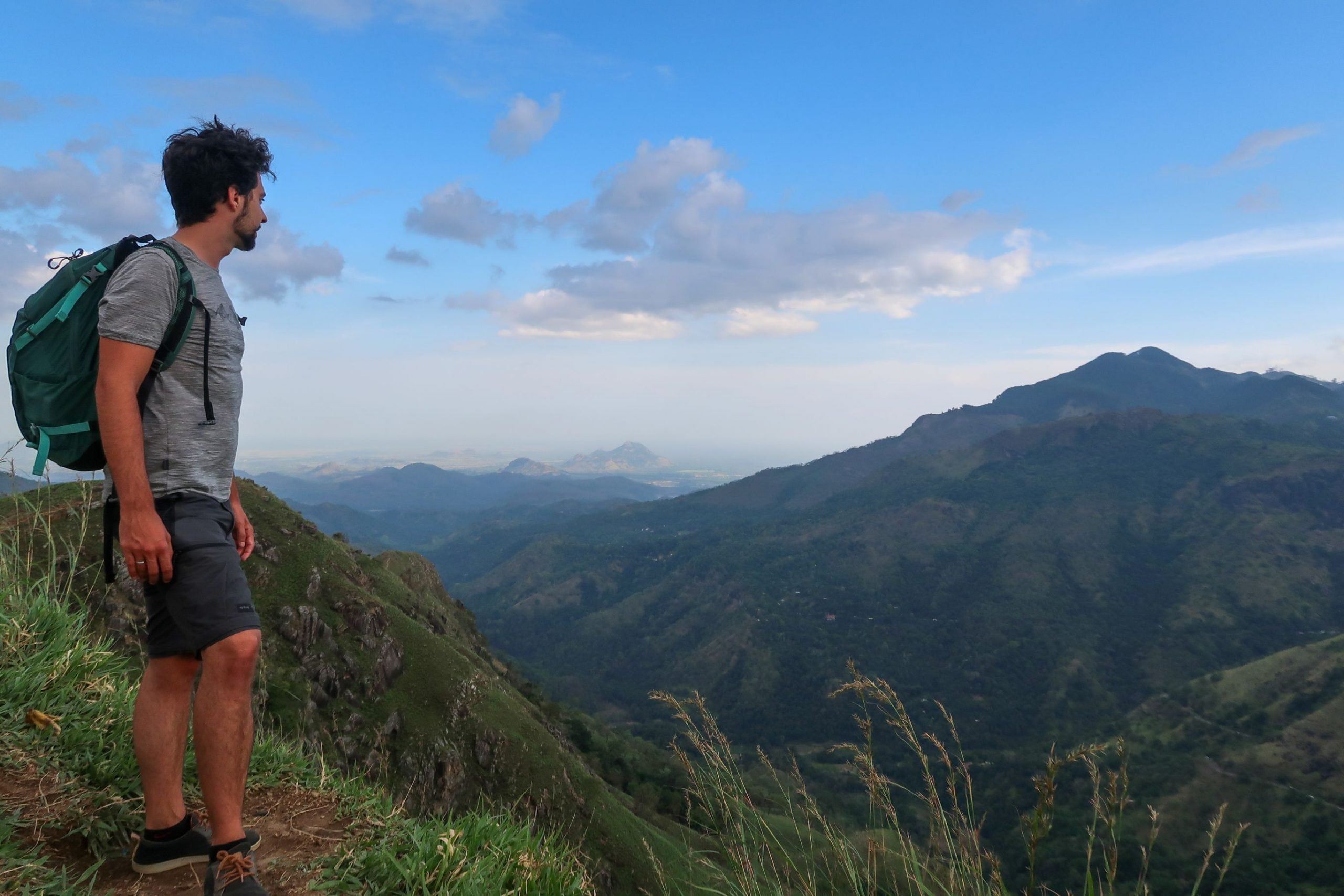 Hiking on the truly remote trails of the Knuckles mountain range in Sri Lanka.