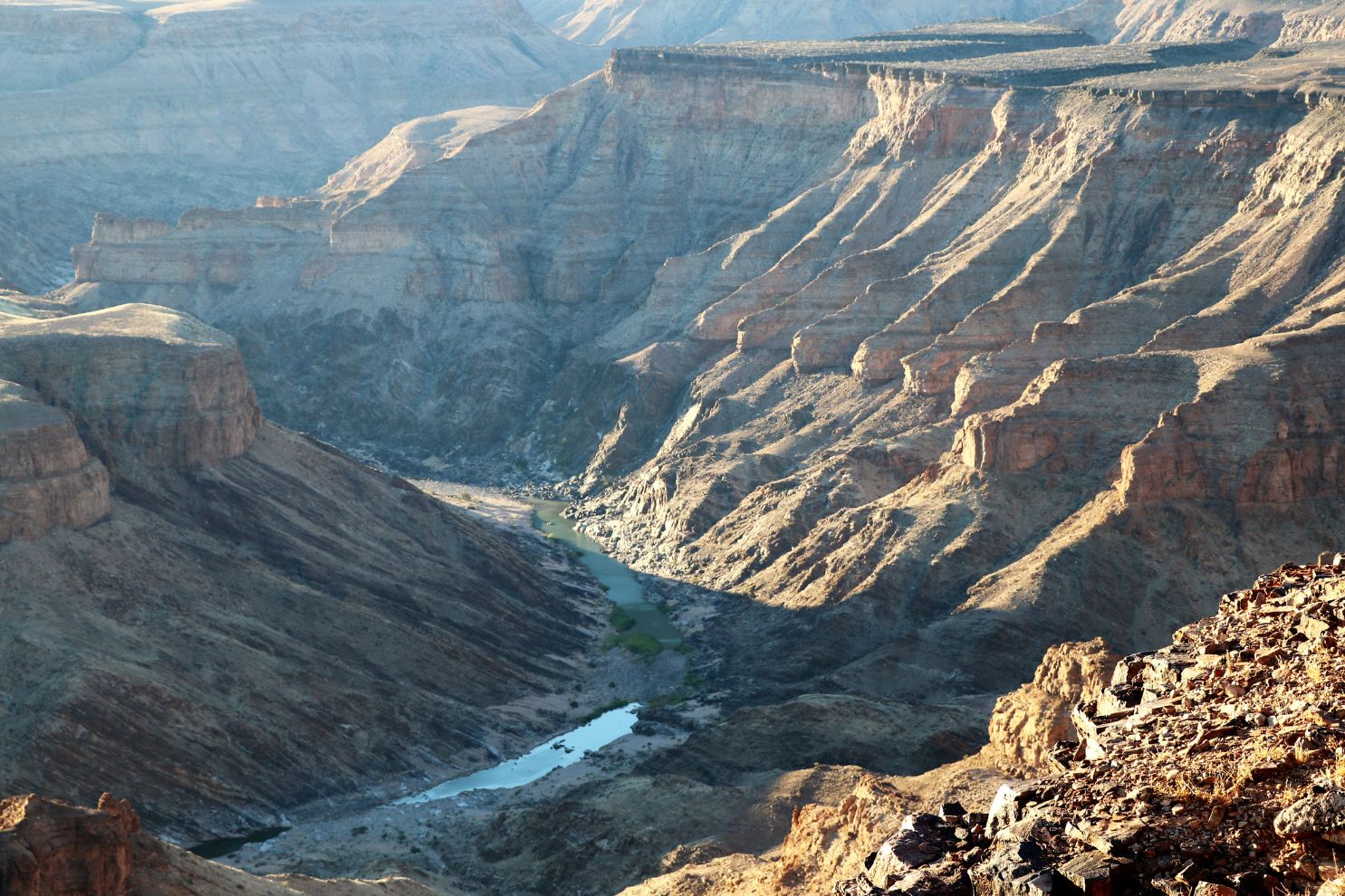 Fish River Canyon, the second largest canyon in the world. Photo: Getty Images