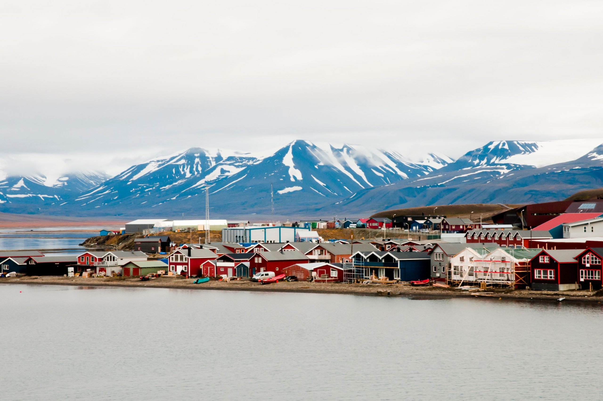 Longyearbyen, in Svalbard, is the world's northernmost year-round inhabited settlement.