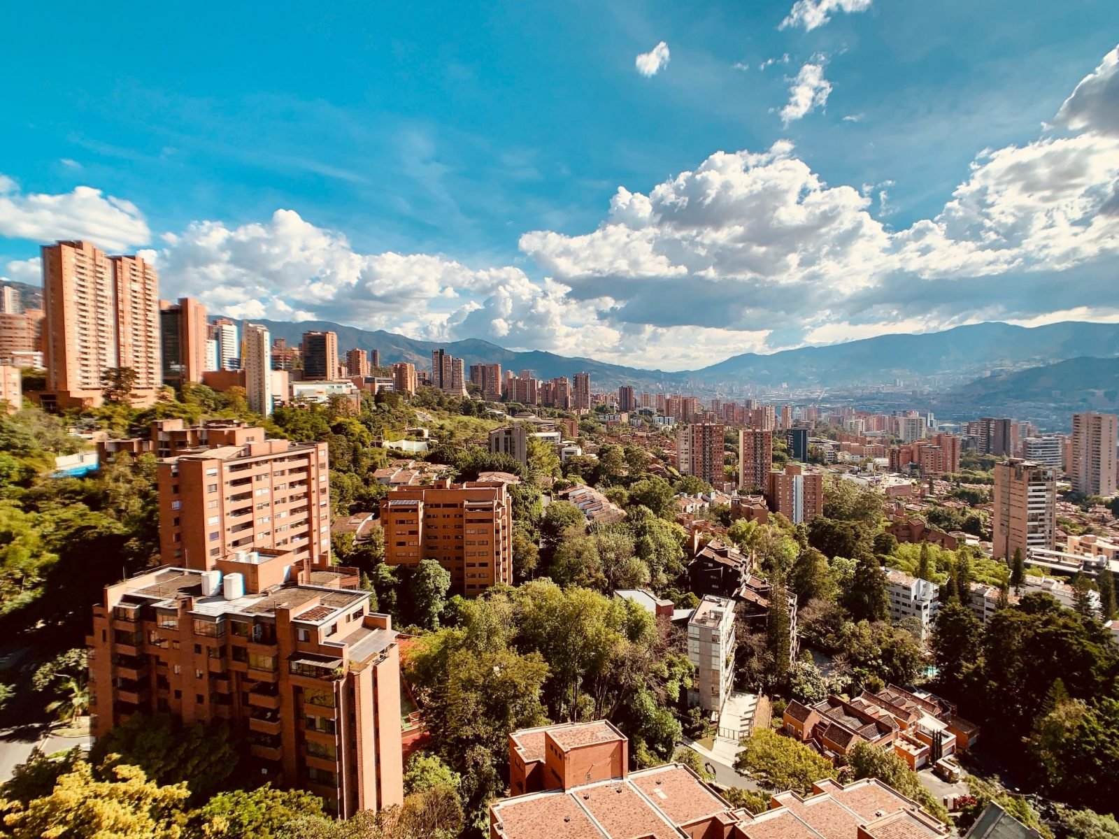 Medellin, a city in Colombia.