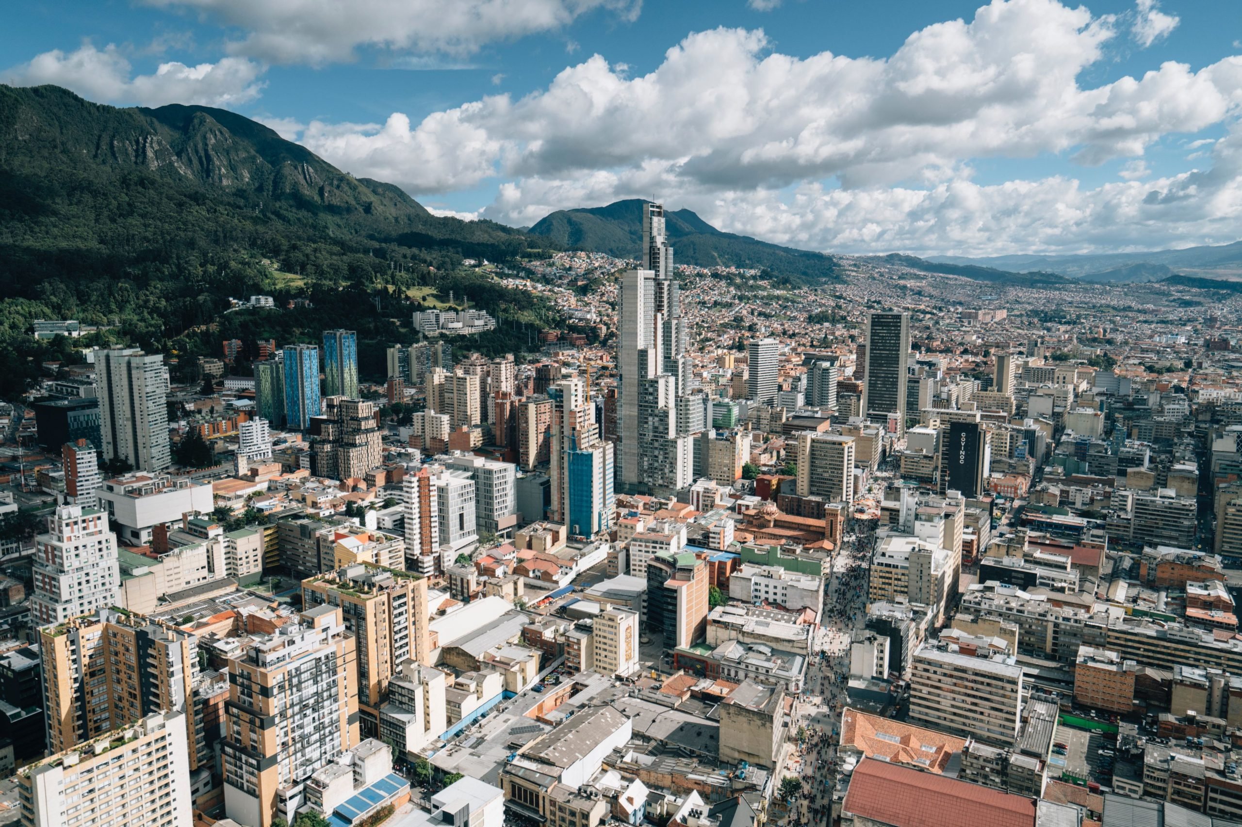 The city of Bogota, Colombia