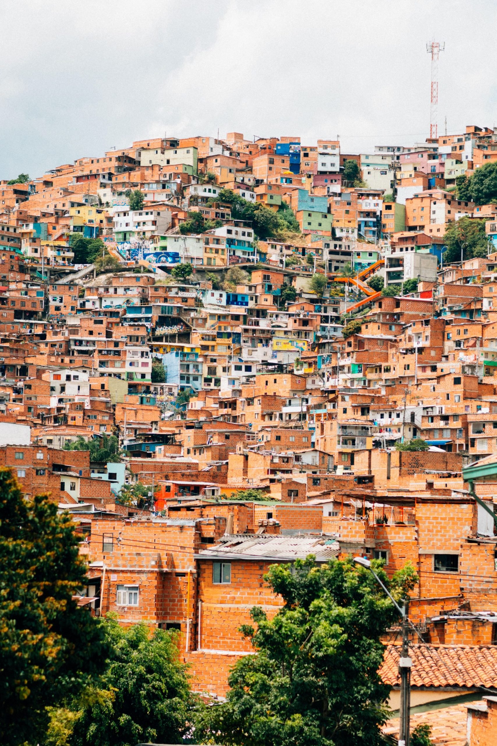 The Comuna neighbourhood, in Medellín