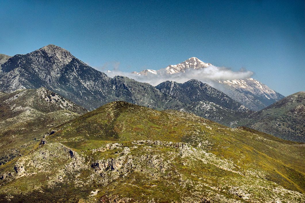 The Taygetos Mountain Range is the highest mountain range of Peloponnese, and combined beautiful villages with huge mountain peaks.