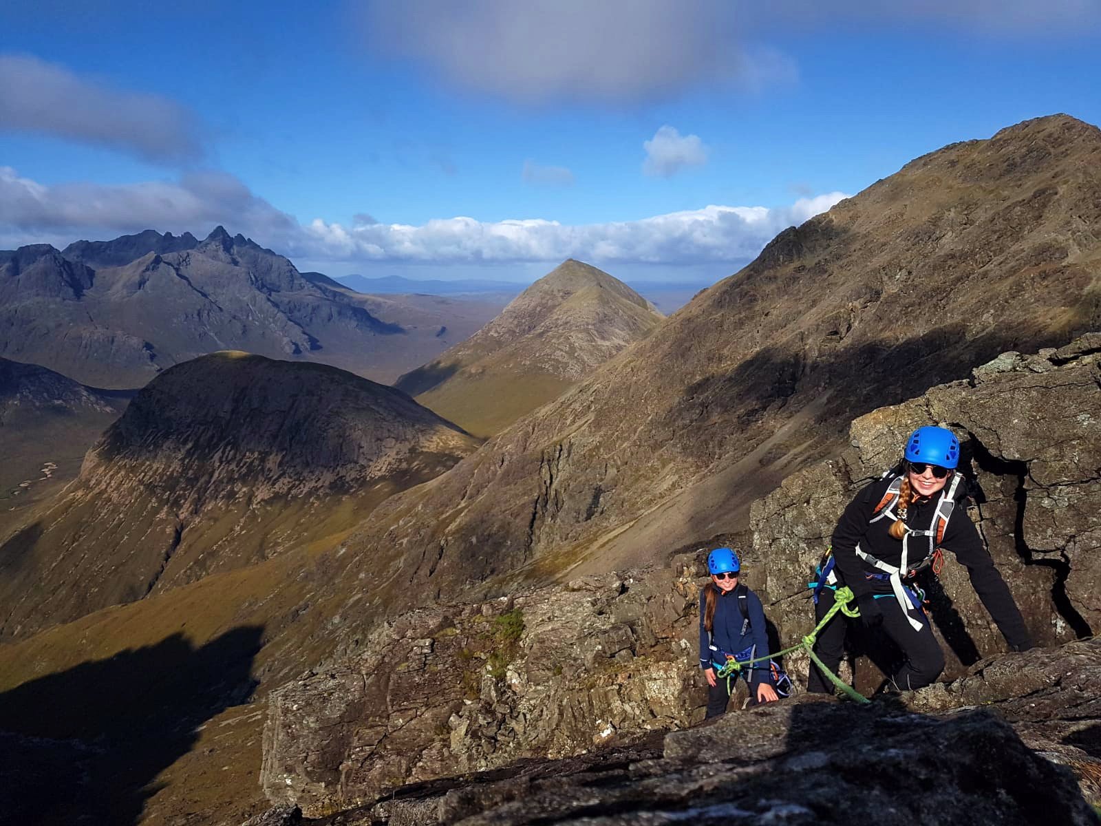 Climbing isle of skye mountaineering