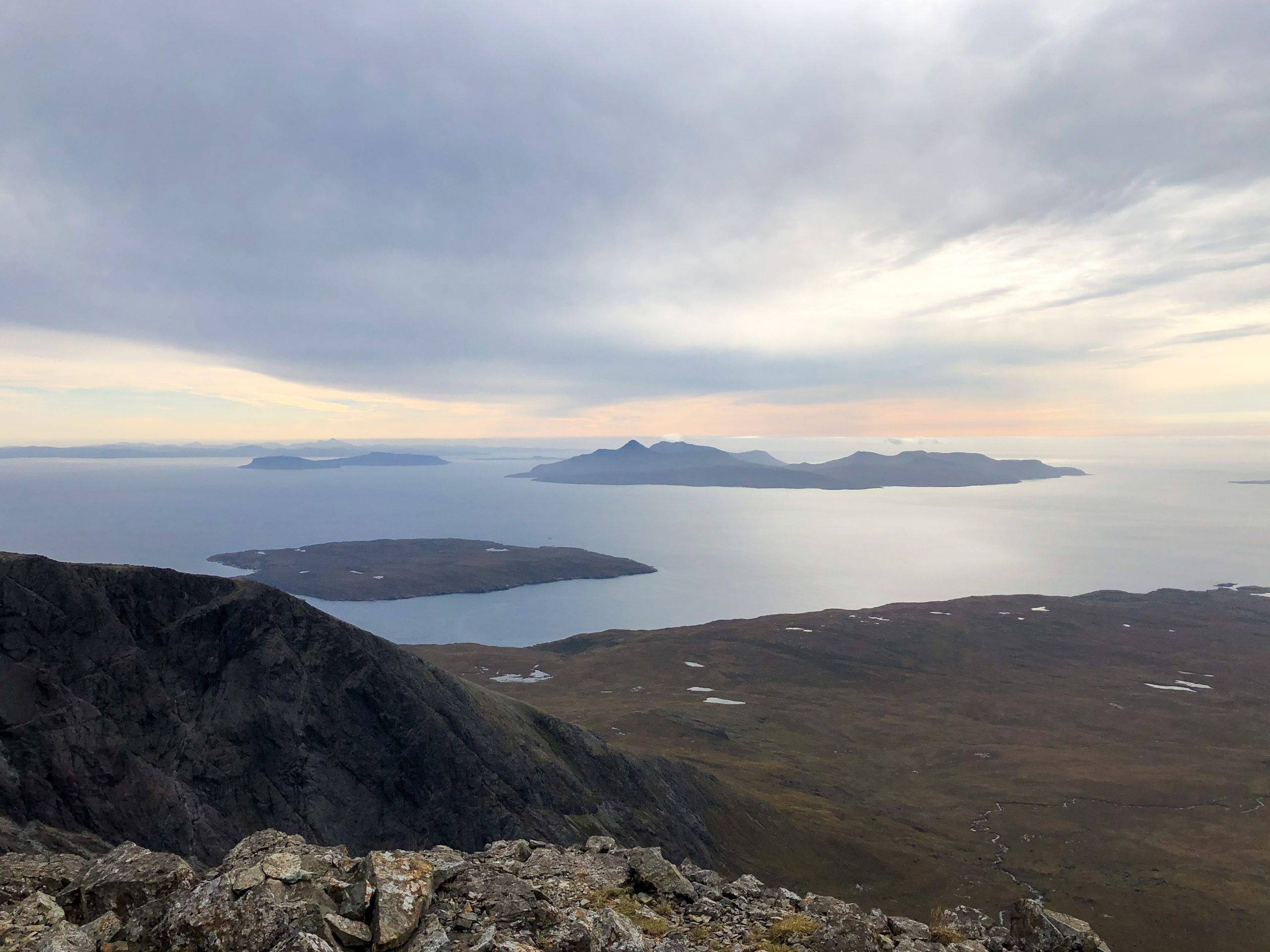 Loch Brittle isle of skye mountaineering