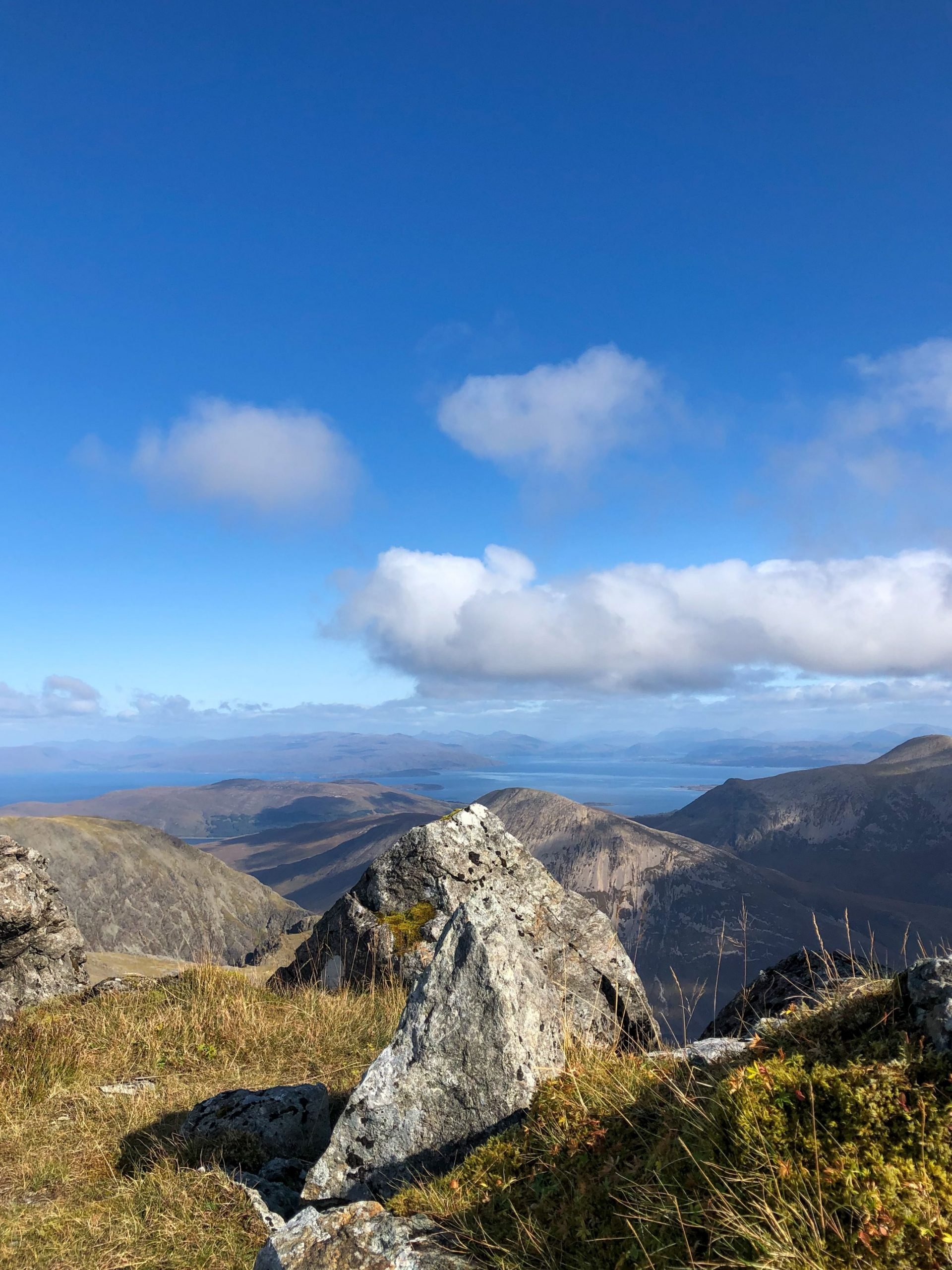 Summit of Bla Bheinn 2 isle of skye mountaineering