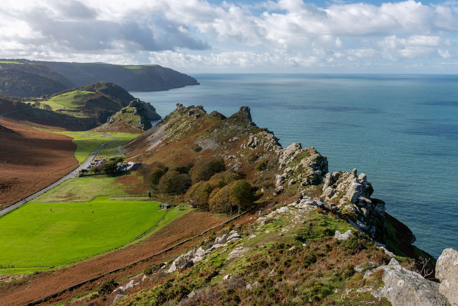 A view on the England Coastal Path, which is set to open this year.