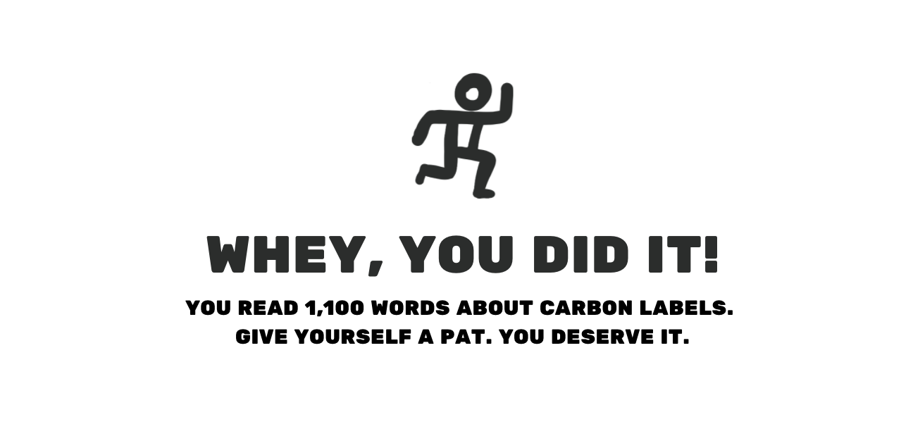 carbon labels cartoon
