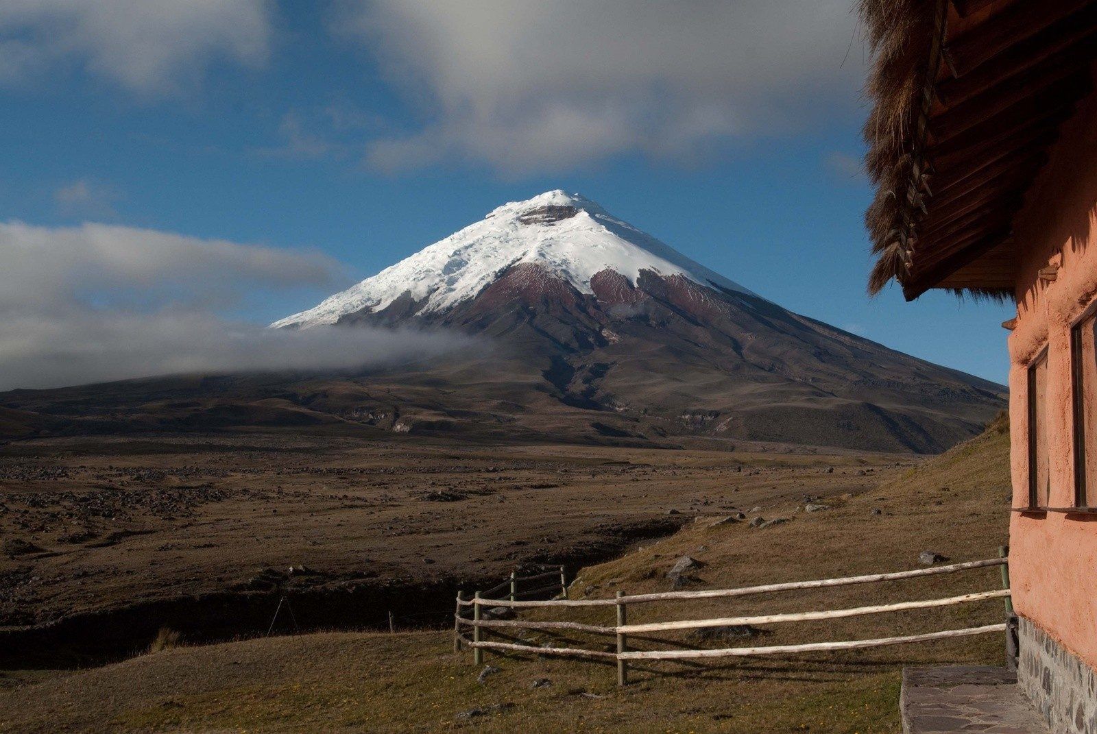 Cotopaxi (5897m), the highest volcano in Ecuador.