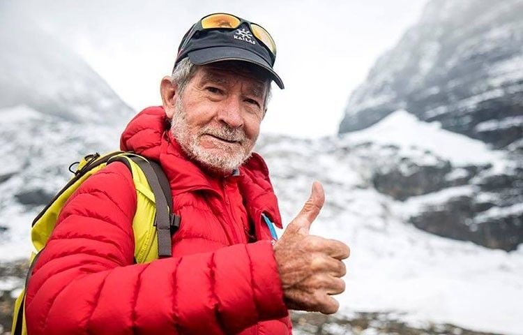 Carlos Soria, the astonishing Spanish climber.