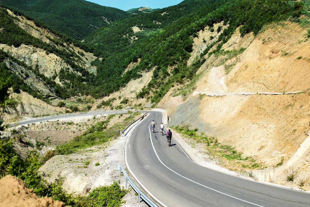 Cycle the Accursed Mountain of Albania