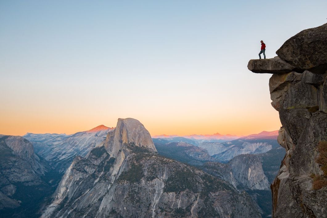 The views from Glacier Point in Yosemite National Park, featuring El Capitan, Half Dome and more