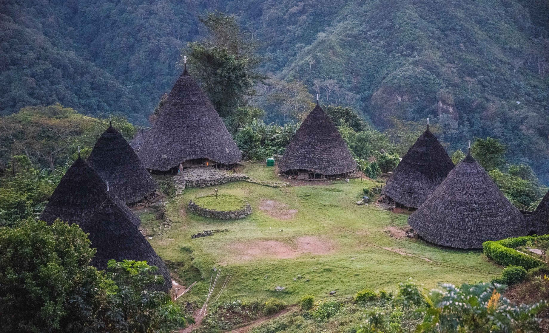 The indigenous Wae Rebo community, who live on a mountain plateau in Indonesia, are using tourism to keep their traditions alive. Photo: Ian Finch